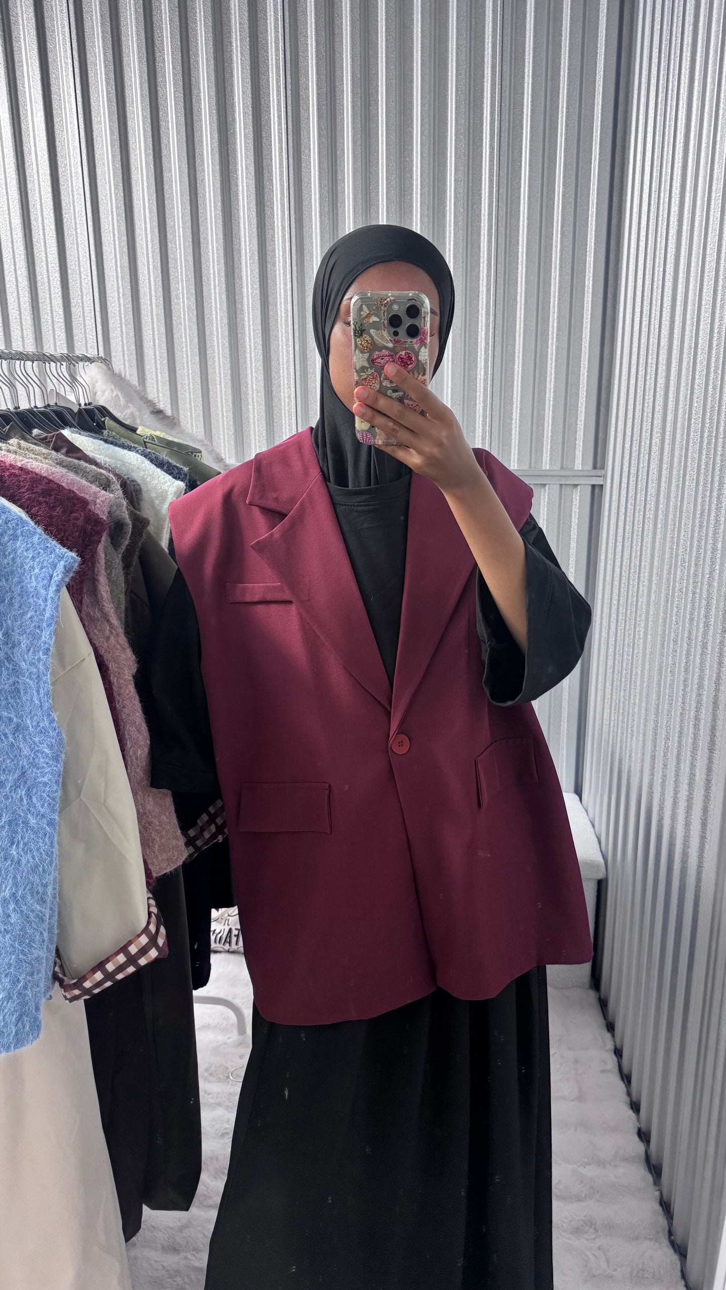 Blazer sans manches