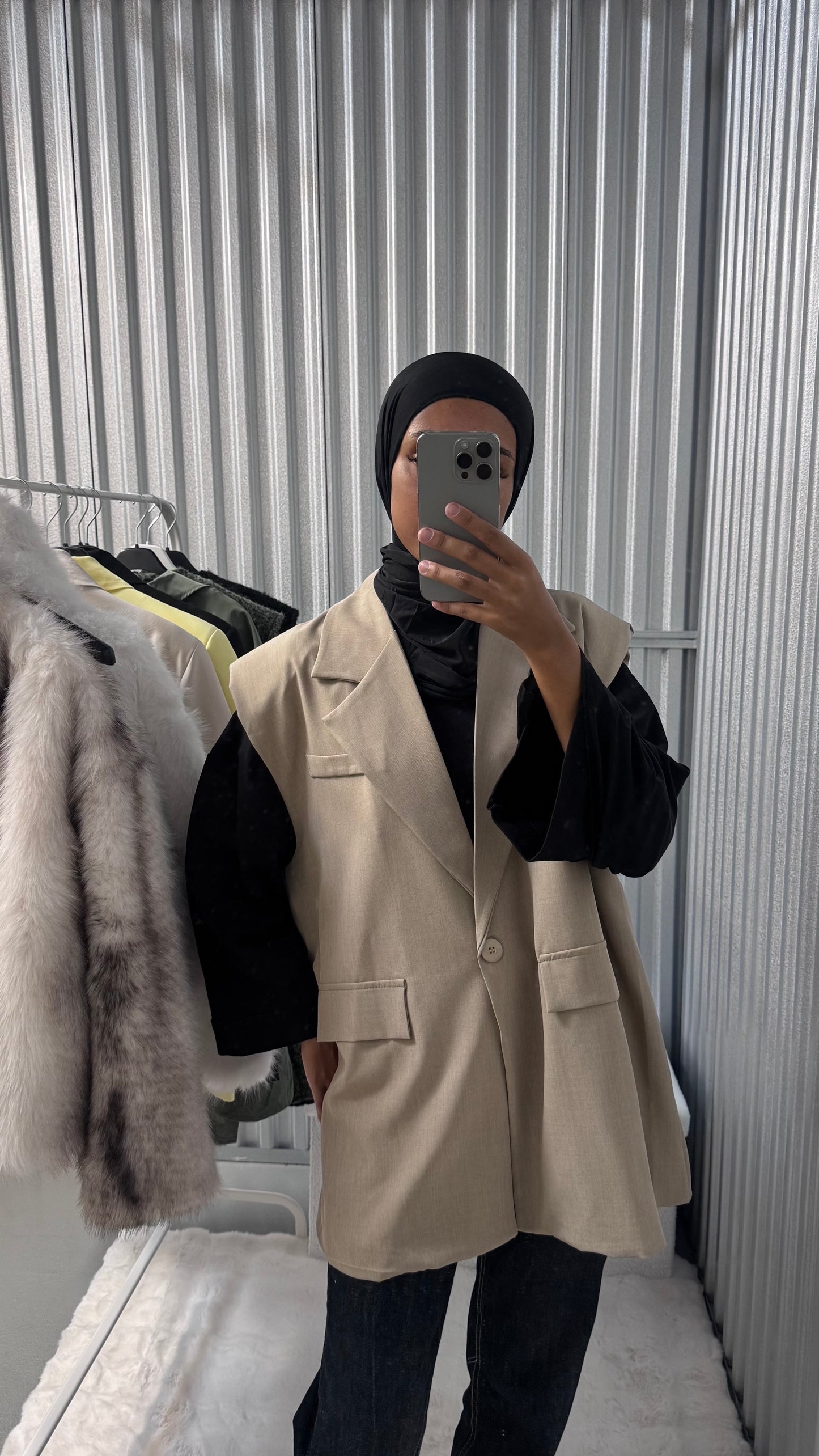 Blazer sans manches