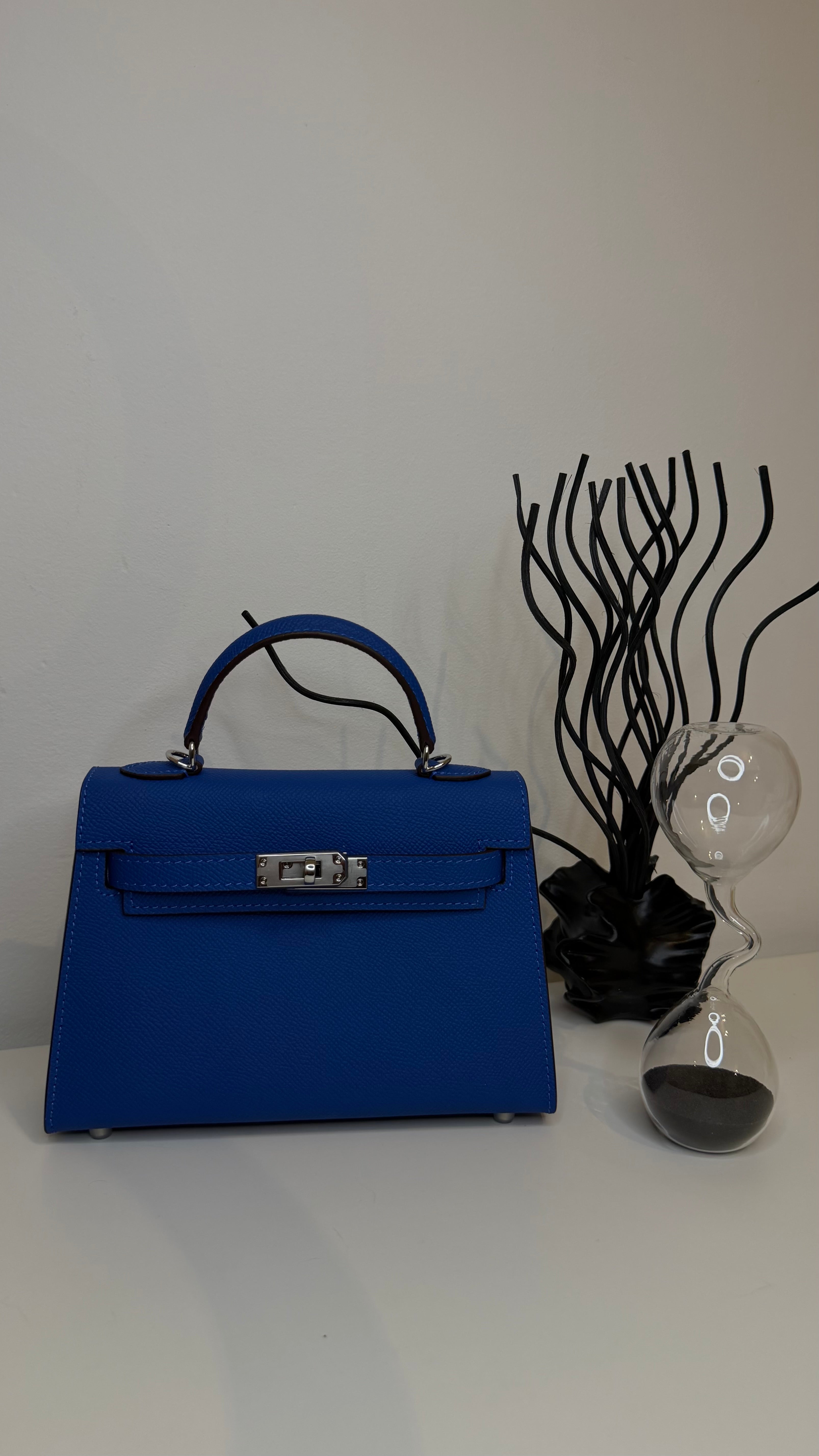 Sac K 19cm cuir véritable