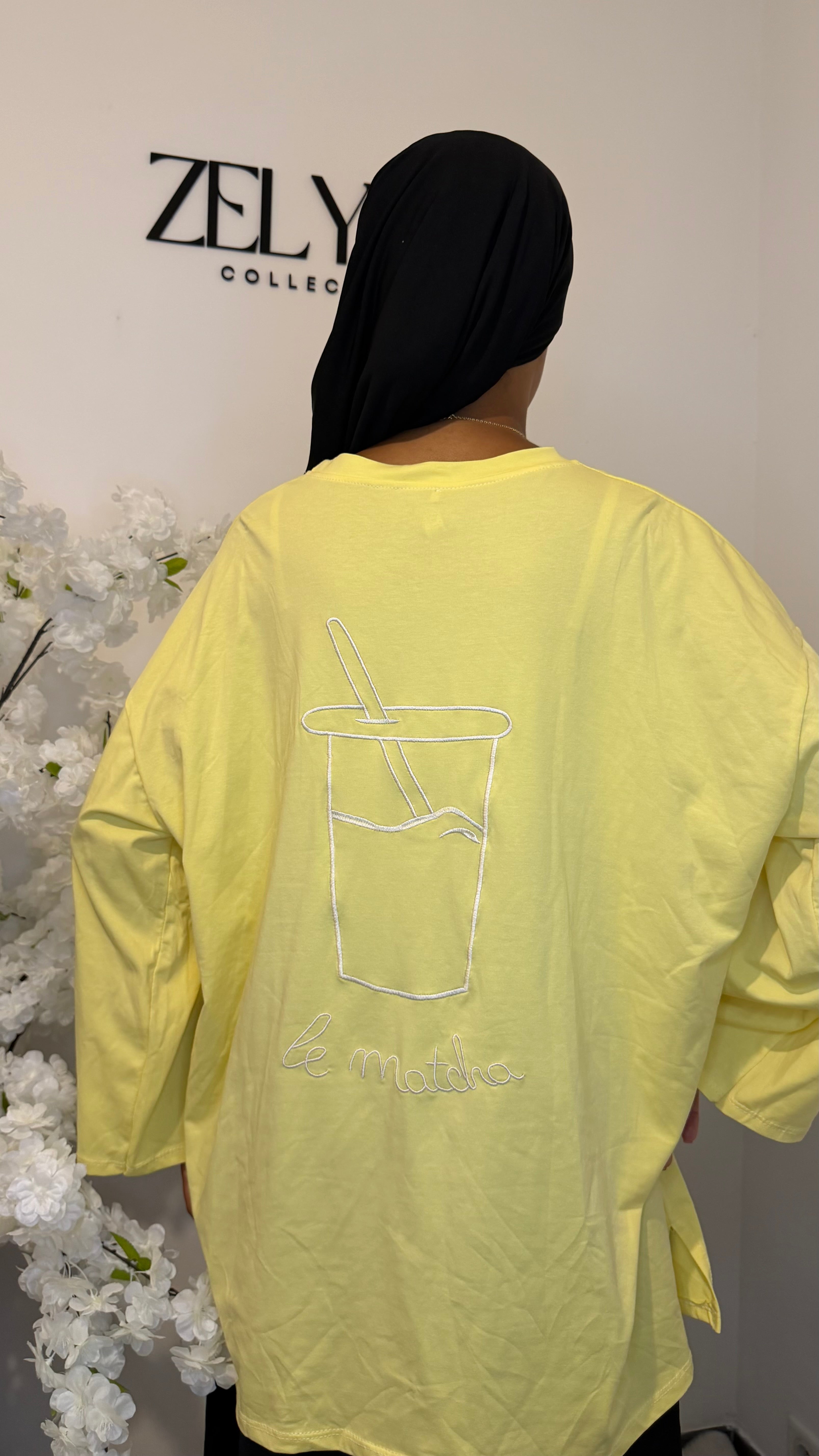T shirt matcha