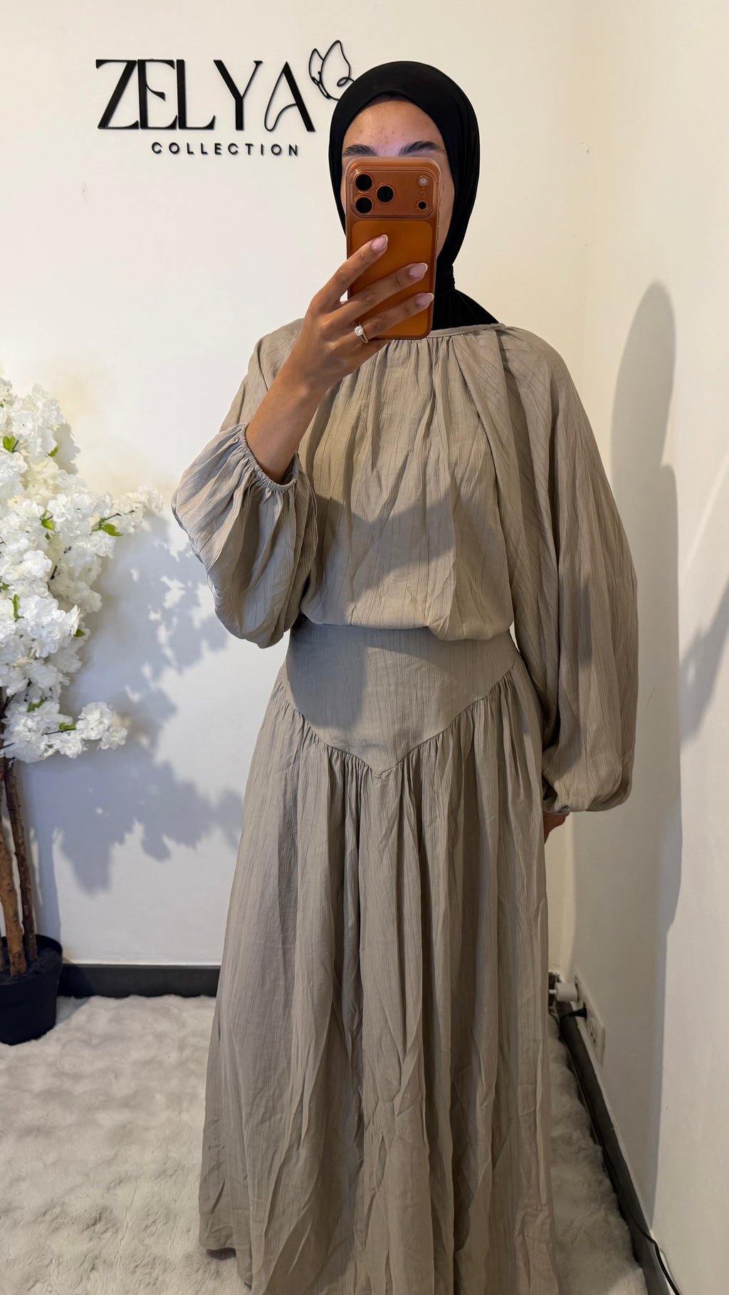 Ensemble jupe avec détails