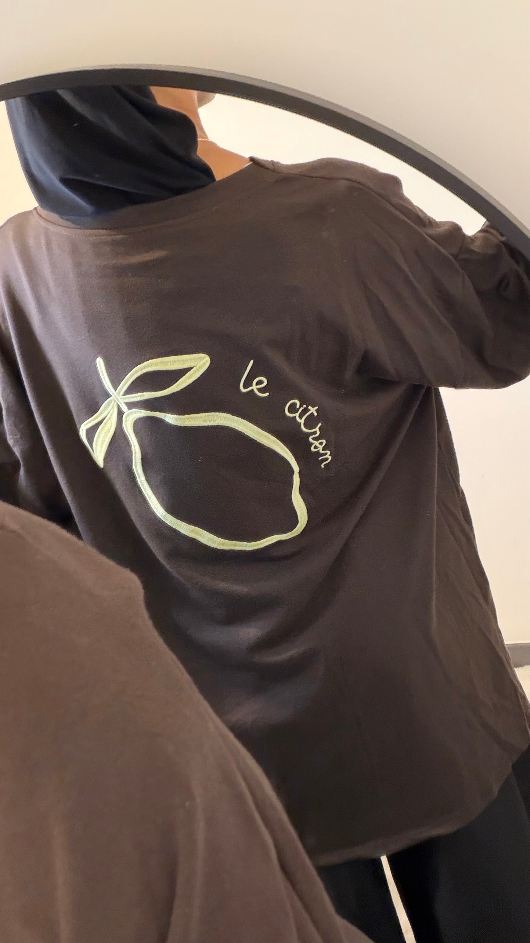 T shirt citron