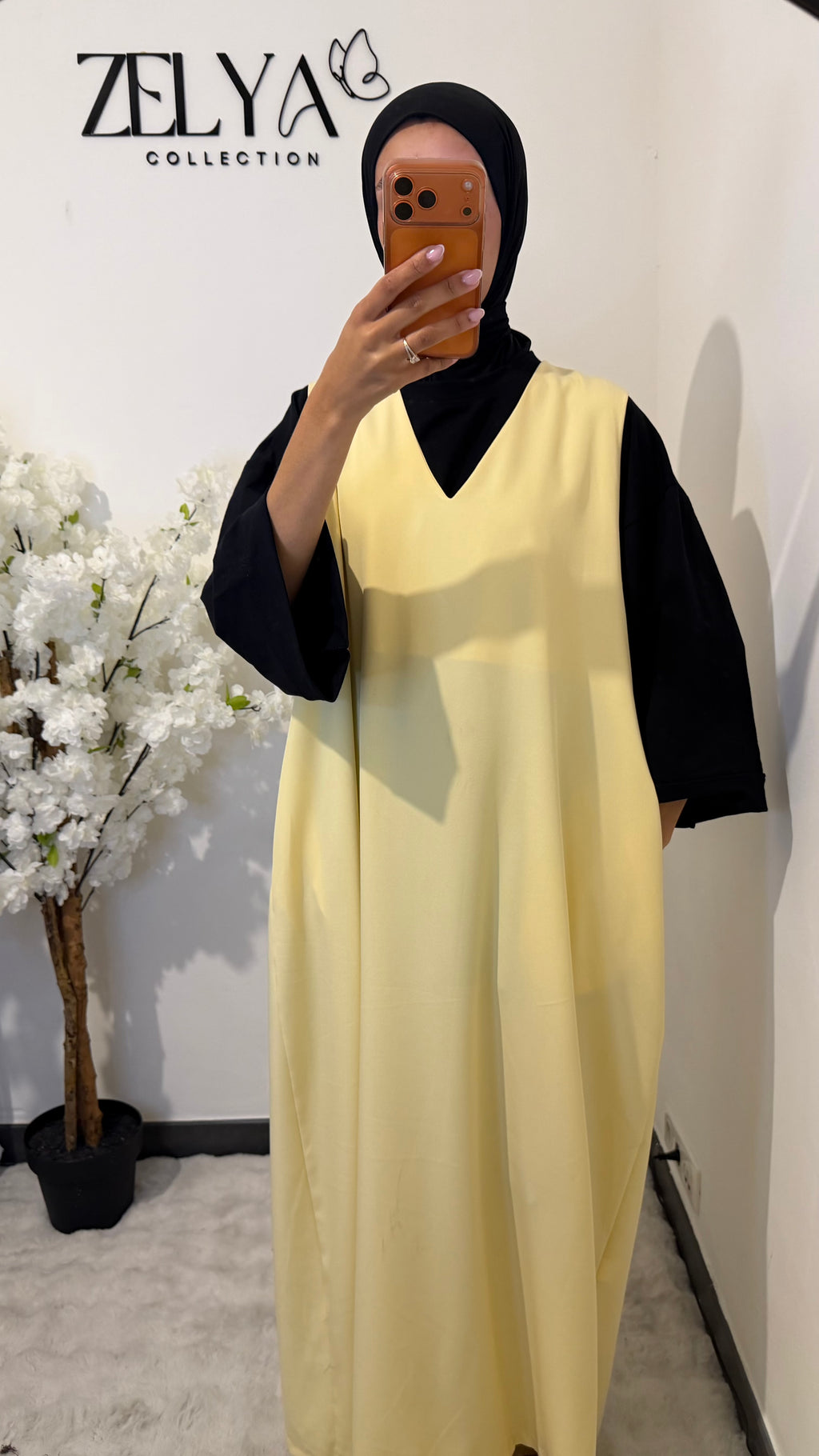 Robe col V