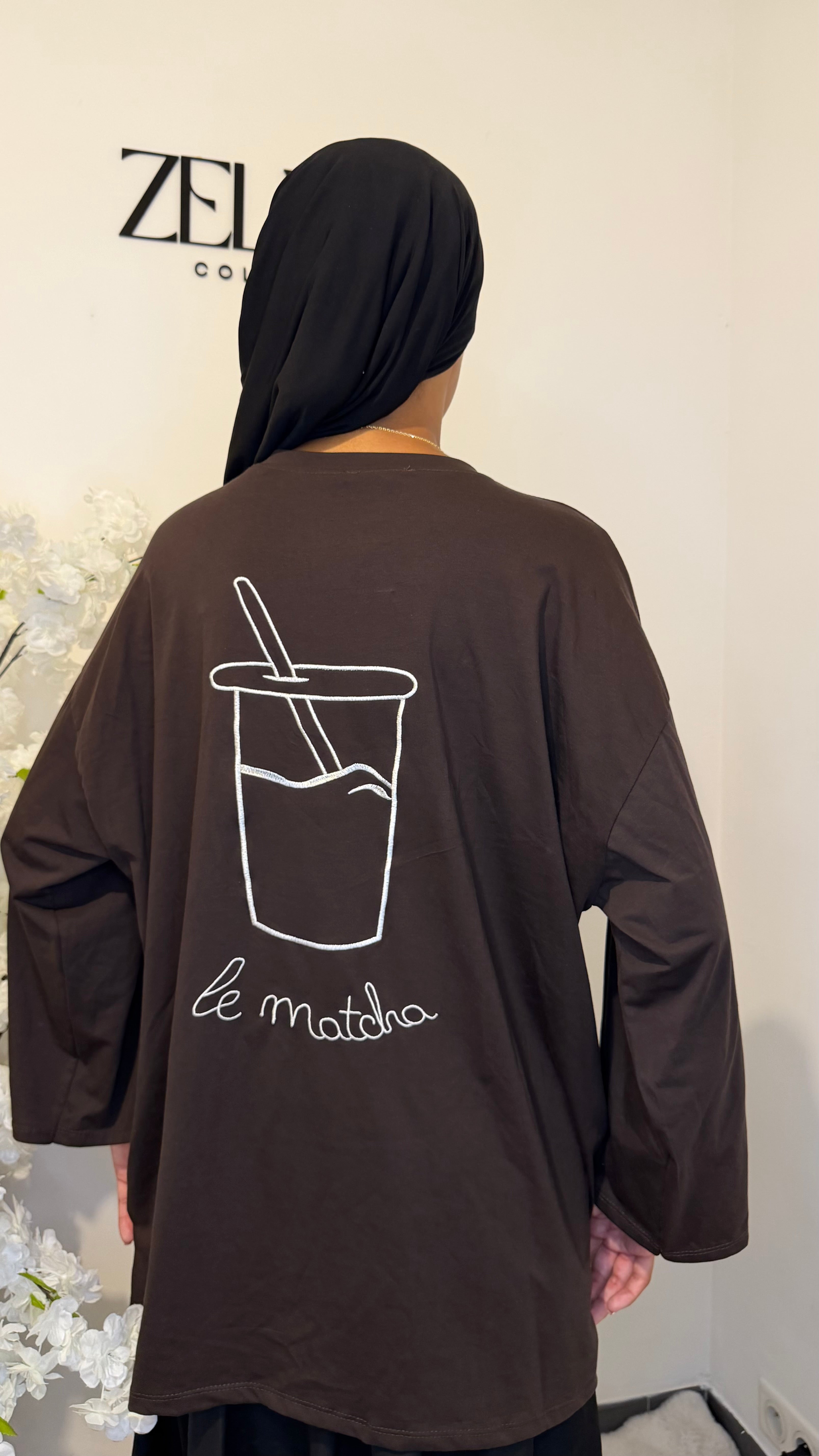 T shirt matcha