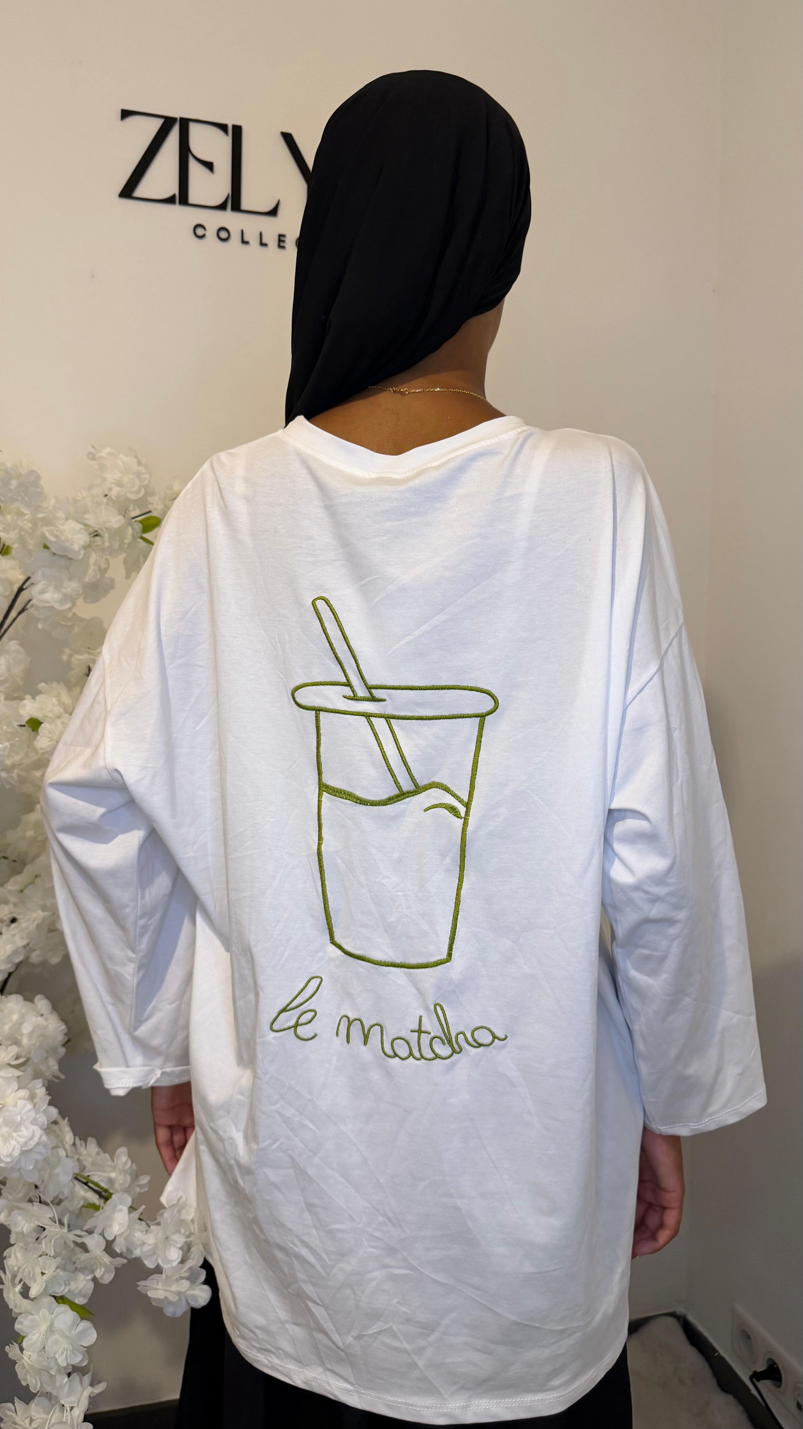 T shirt matcha