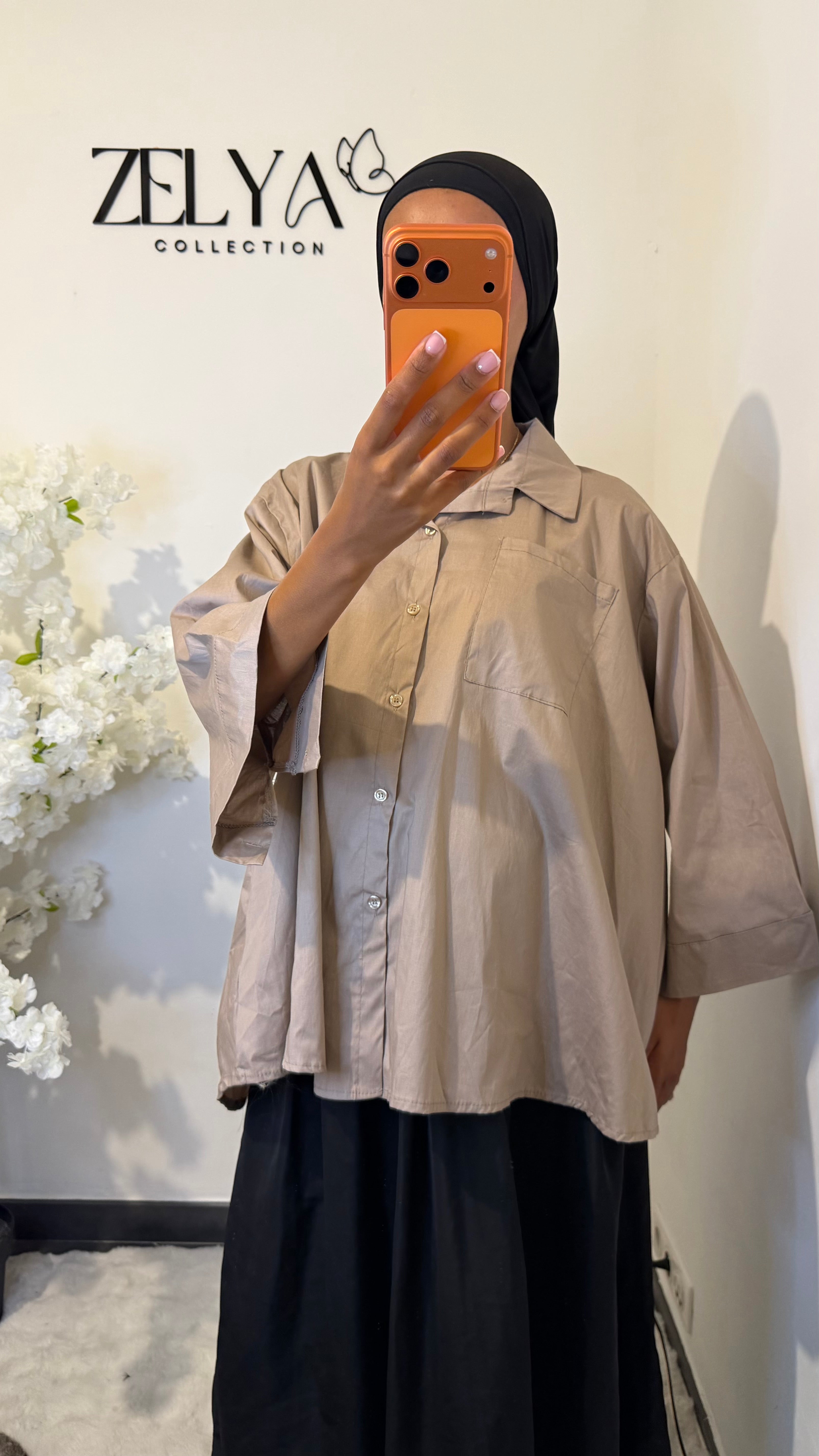 Chemise oversize