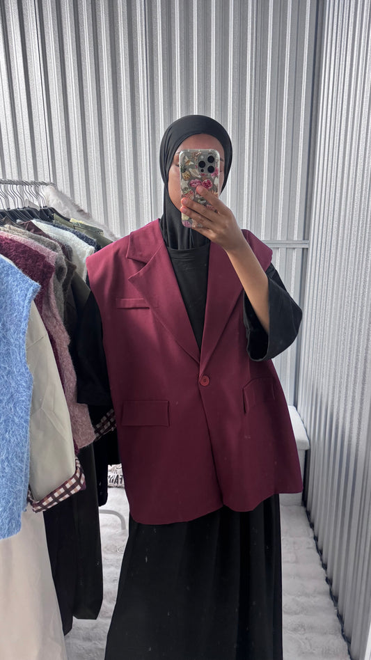 Blazer sans manches