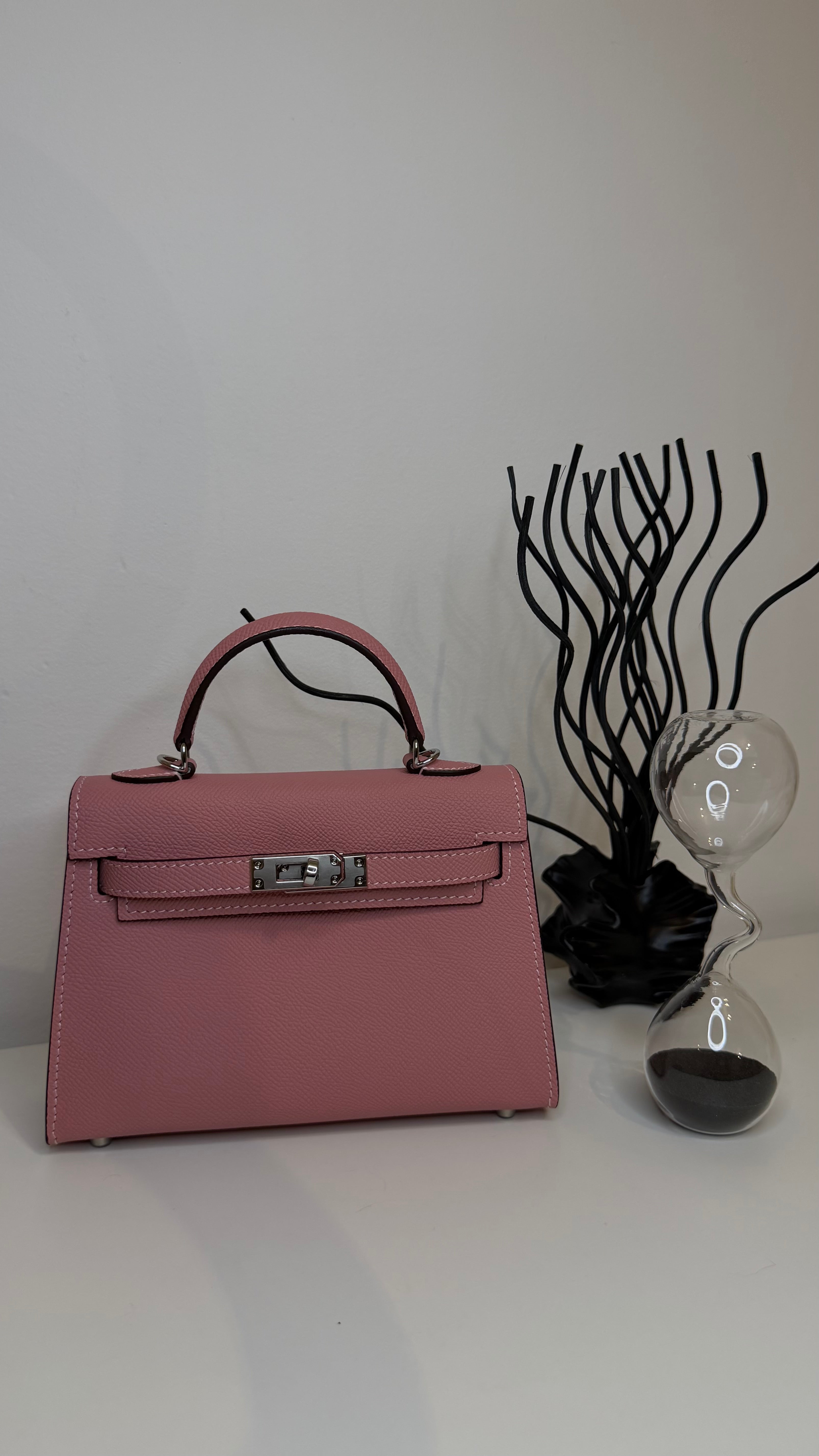 Sac K 19cm cuir véritable