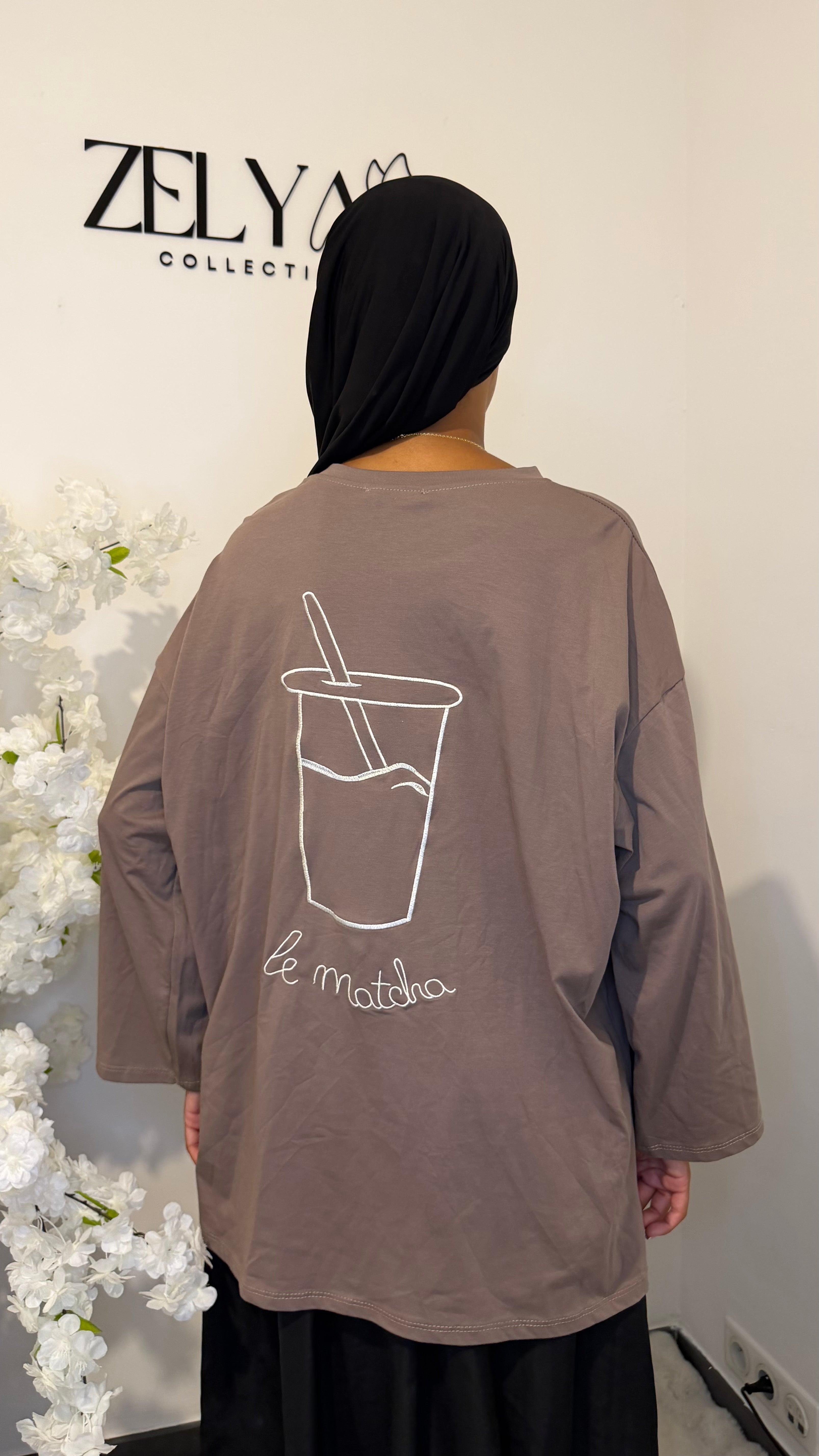 T shirt matcha