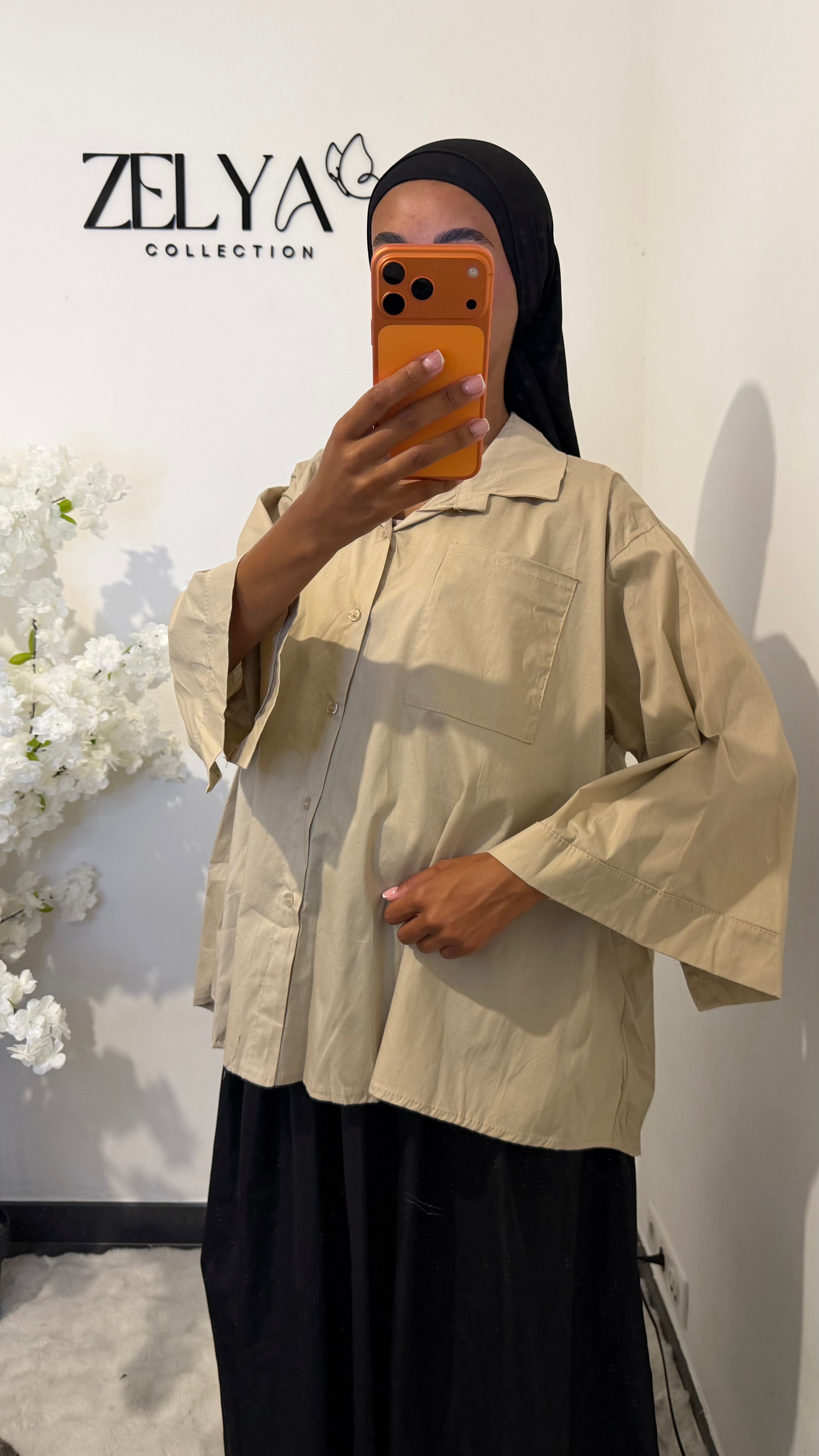 Chemise oversize