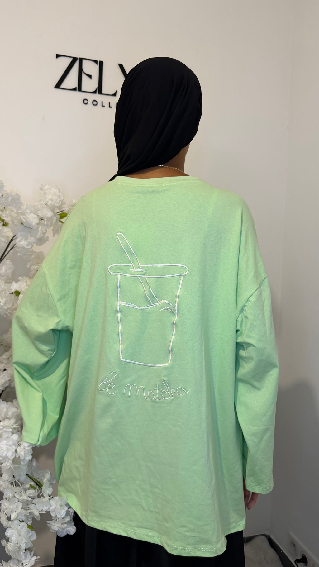 T shirt matcha