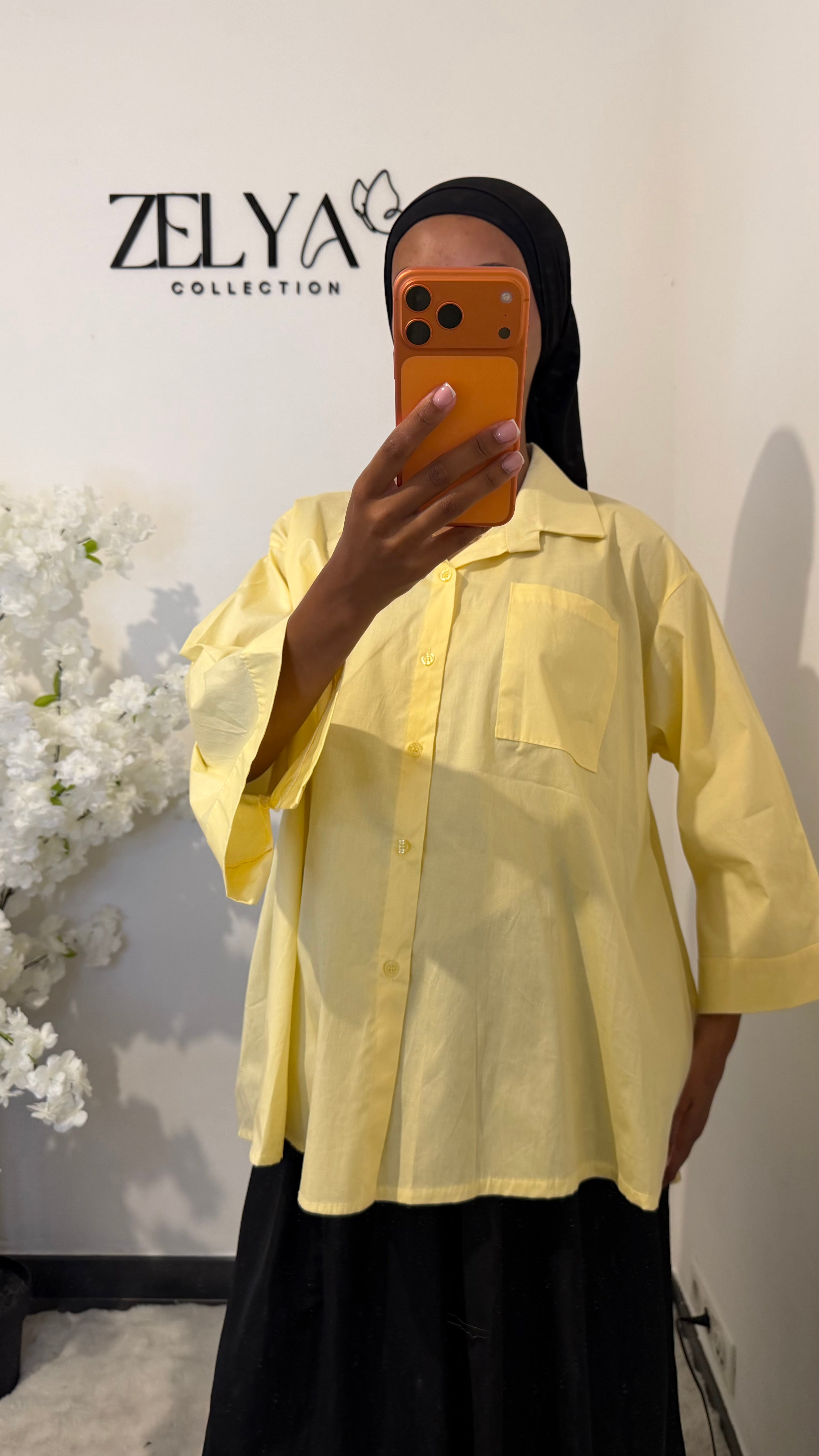 Chemise oversize