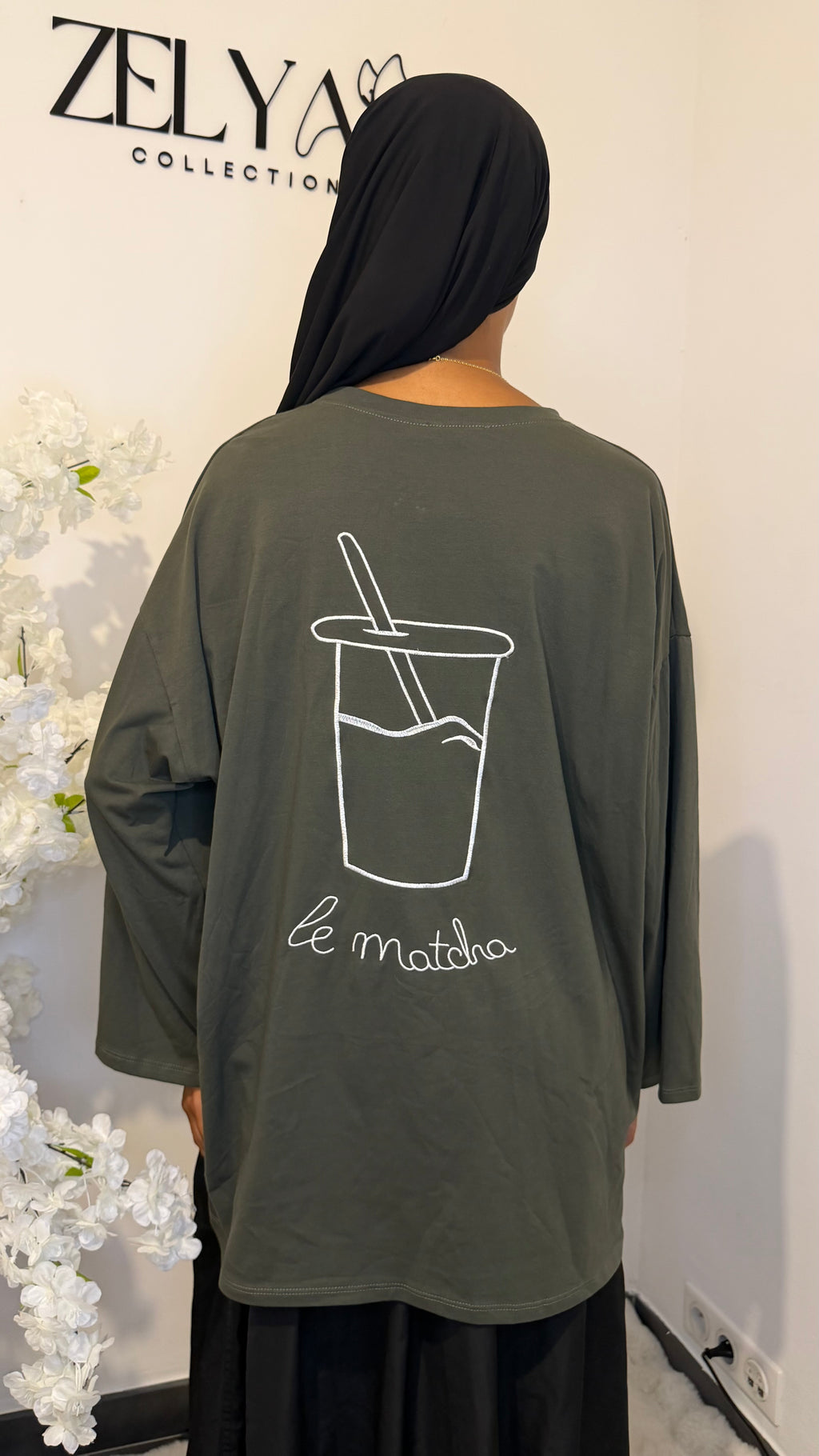 T shirt matcha