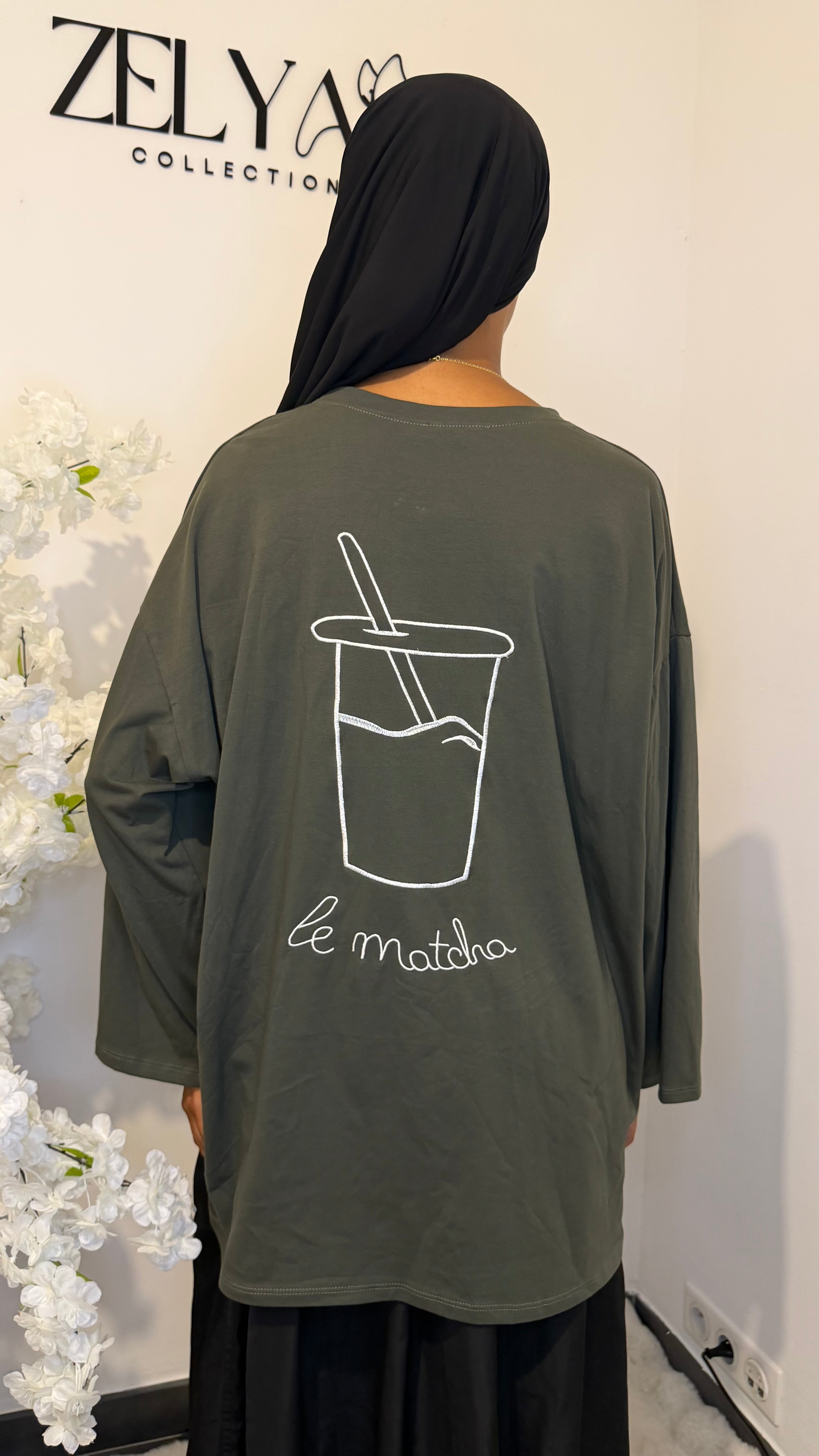 T shirt matcha