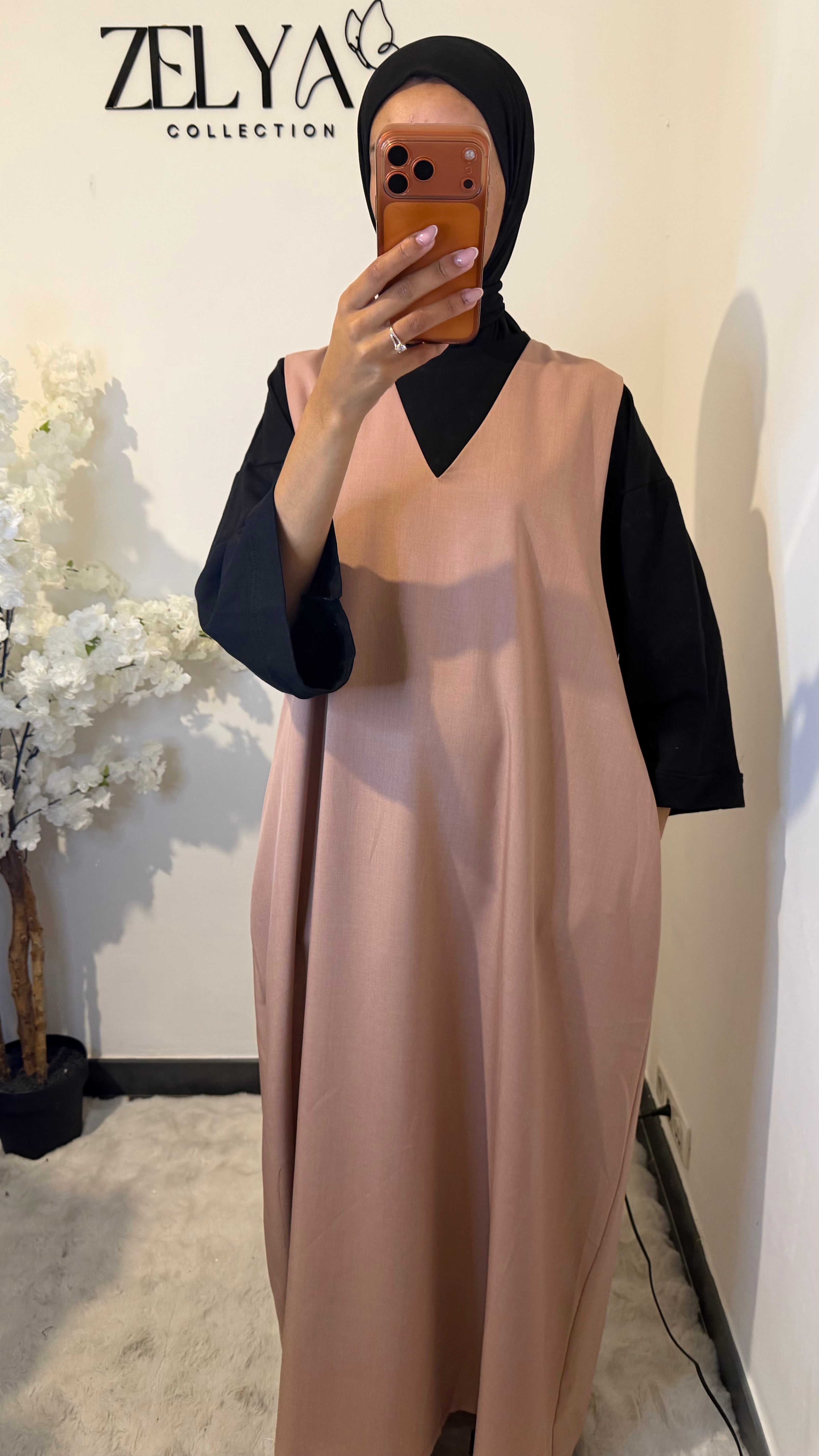 Robe col V