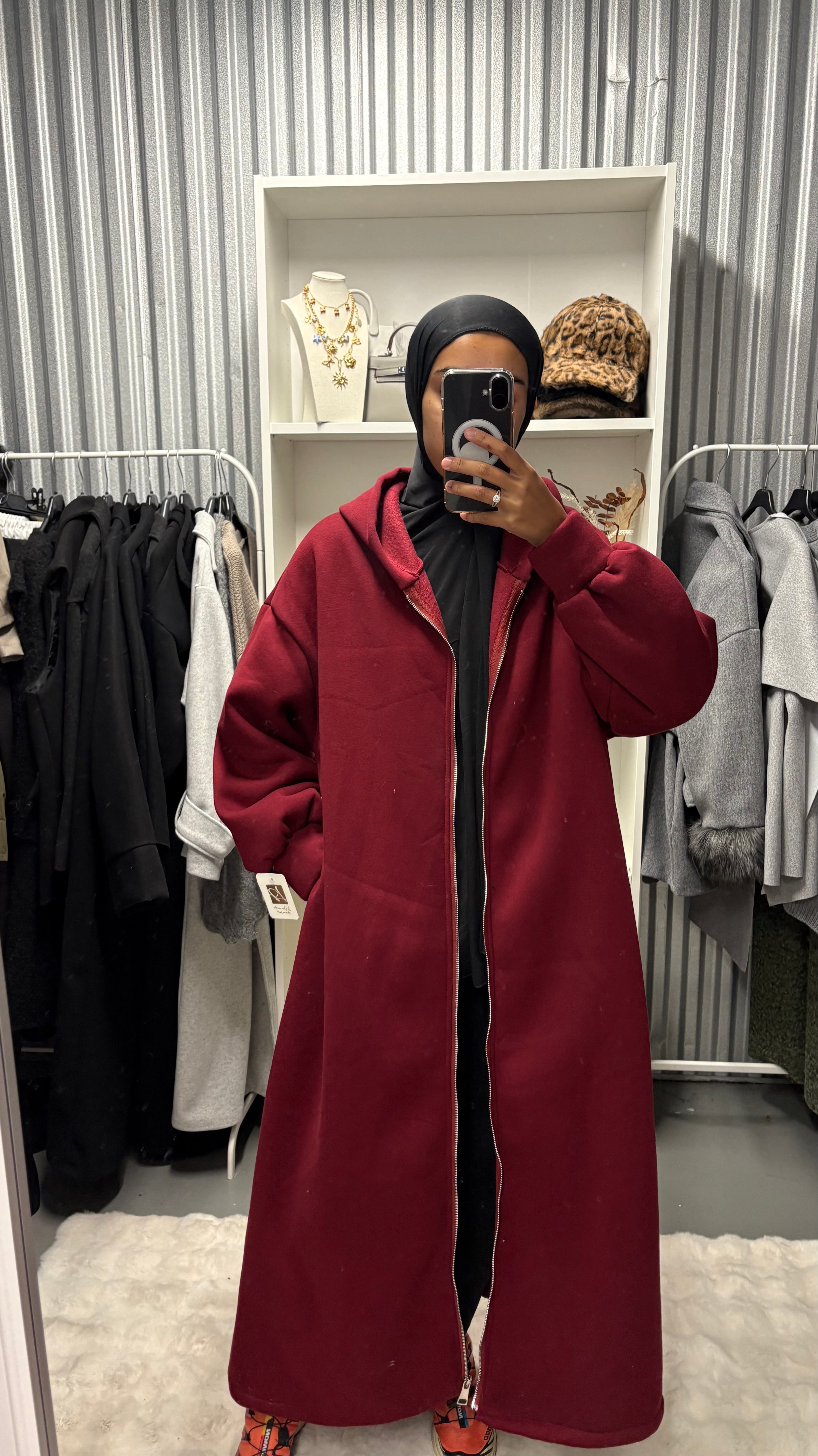 Veste jogging longue