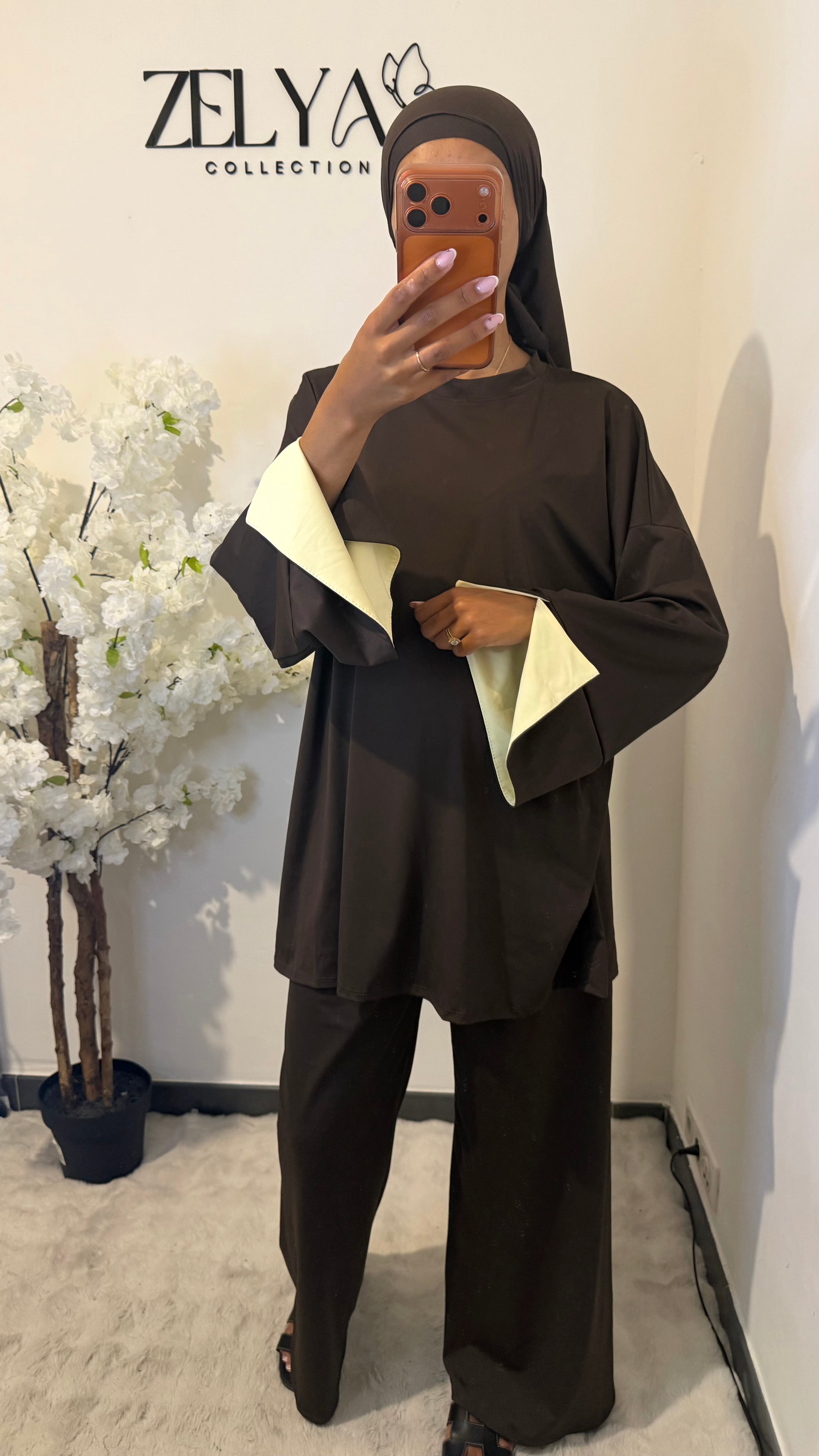 Burkini manches réversibles