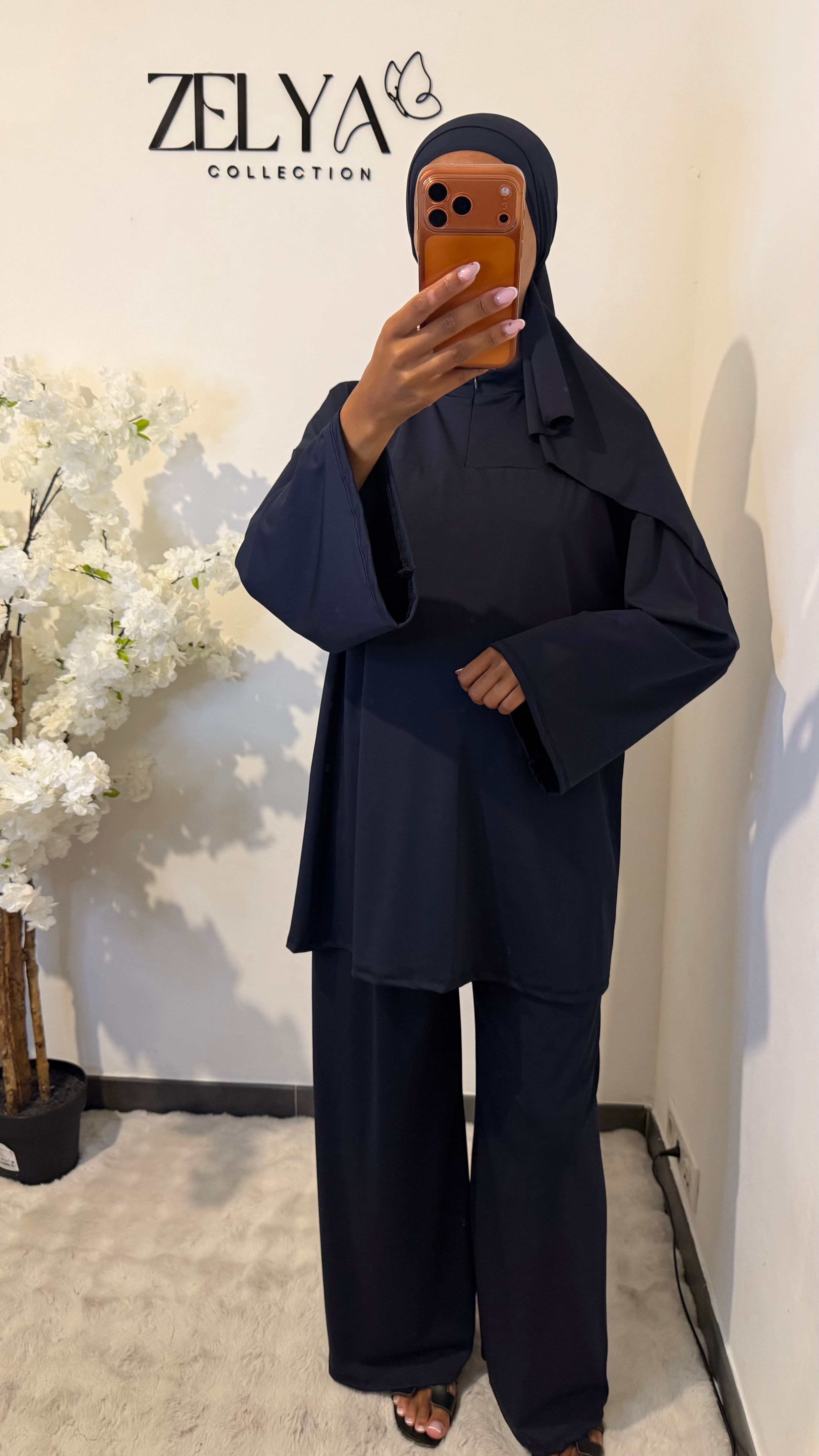 Burkini 3 pièces avec zip