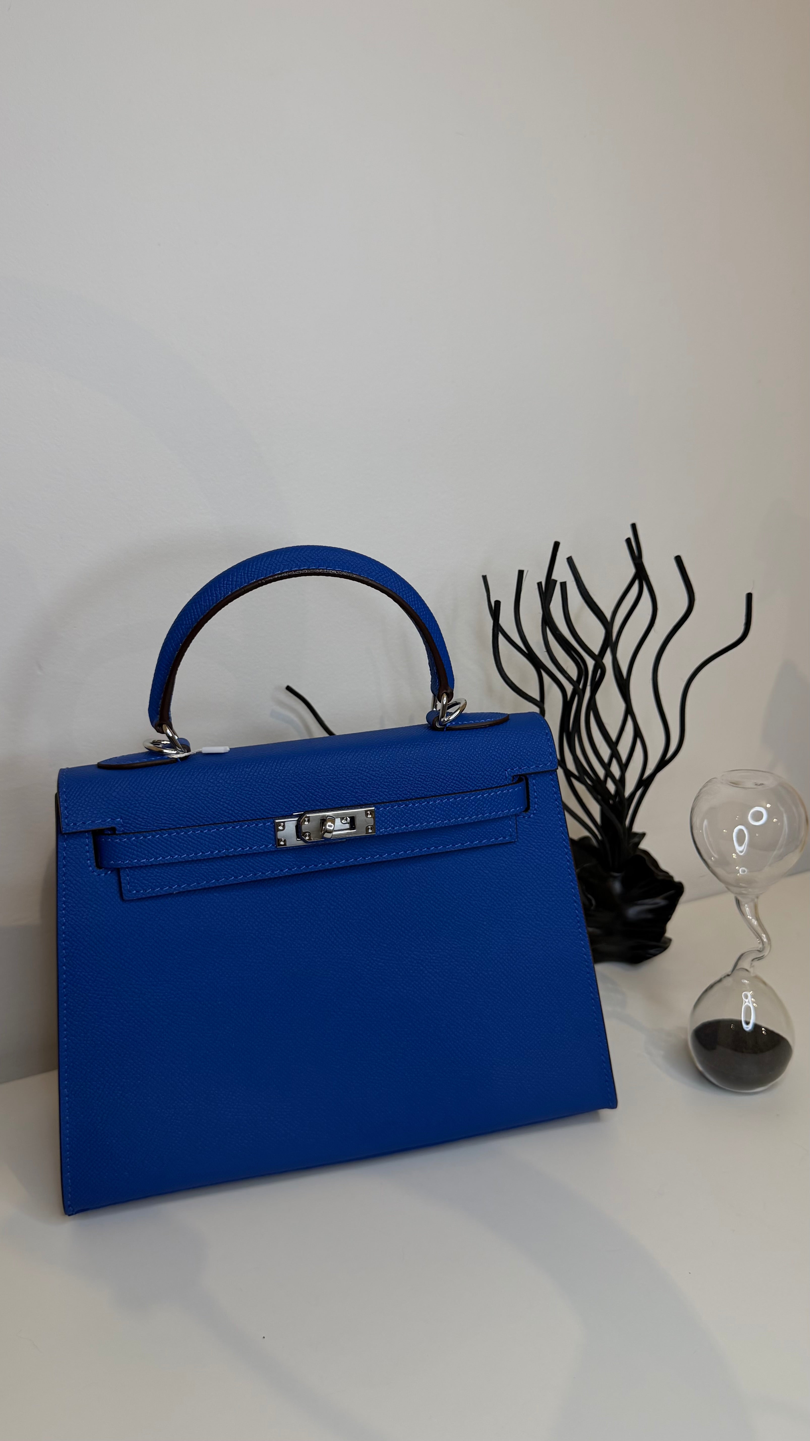 Sac K 25 cm cuir véritable