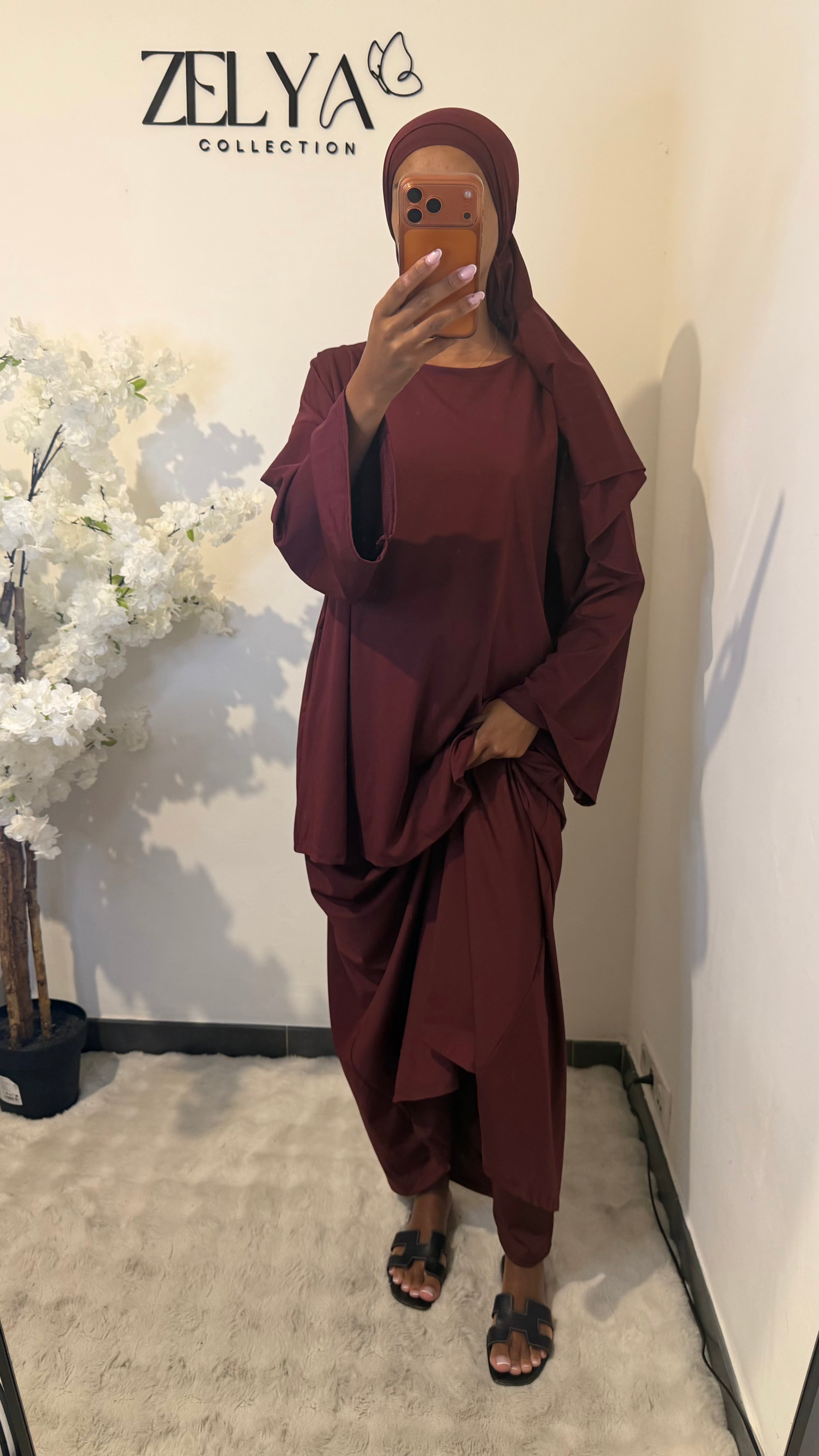 Burkini jupe avec pantalon intégré
