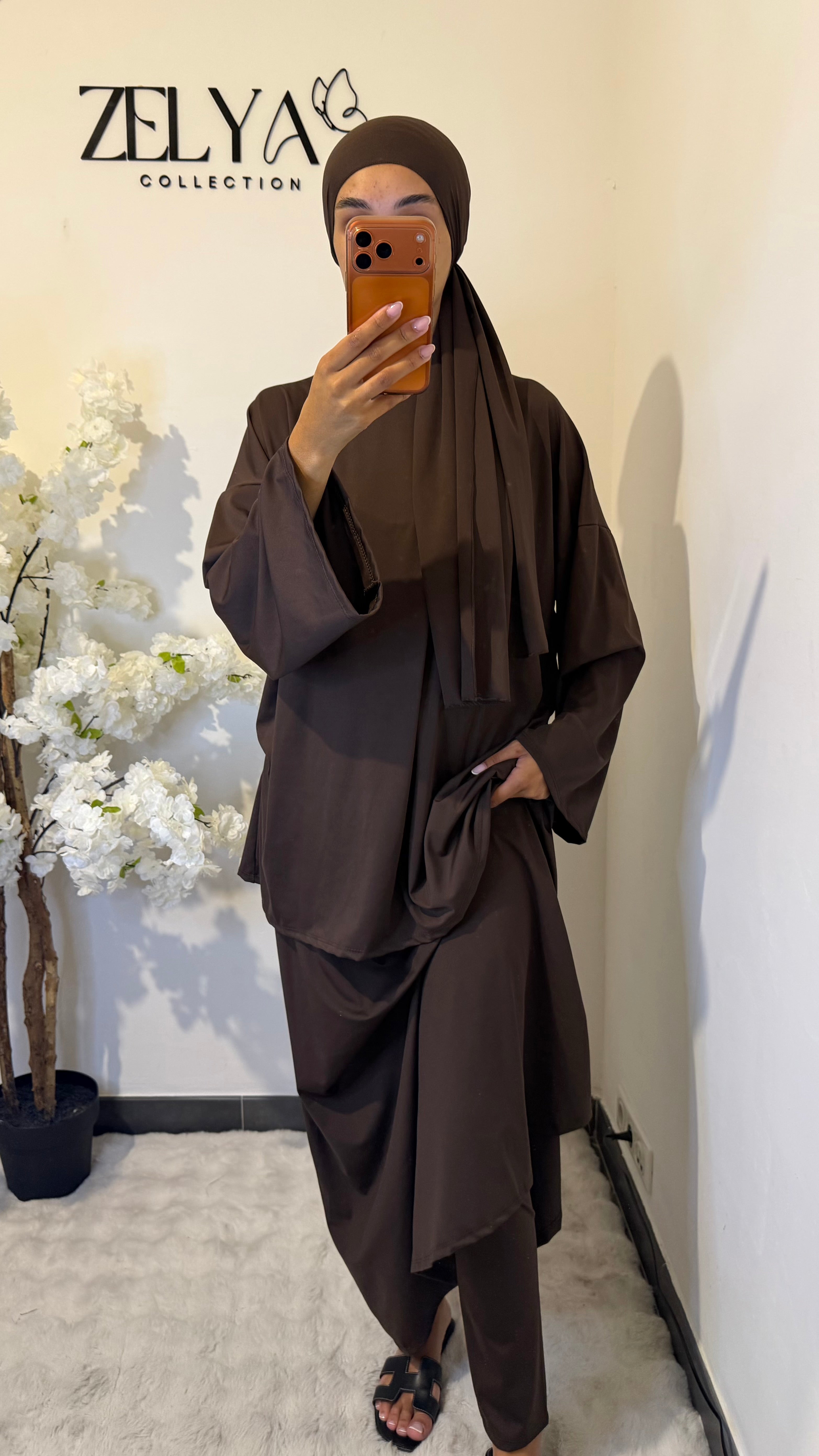 Burkini jupe avec pantalon intégré