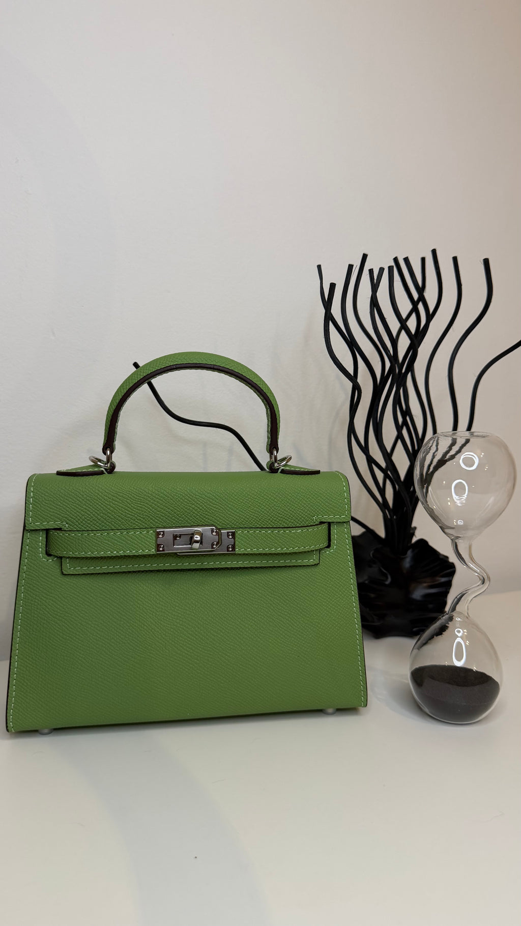 Sac K 19cm cuir véritable