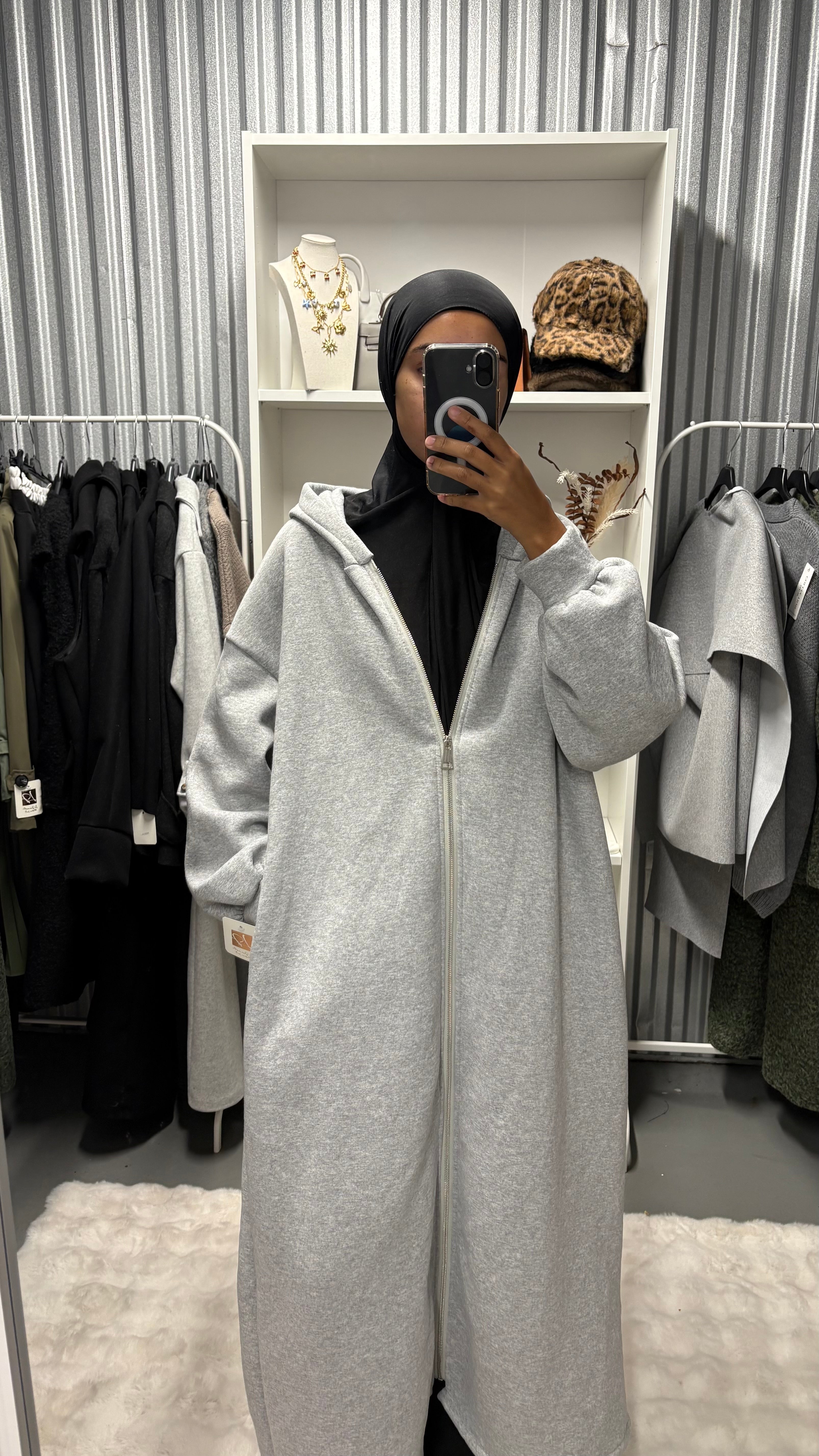 Veste jogging longue