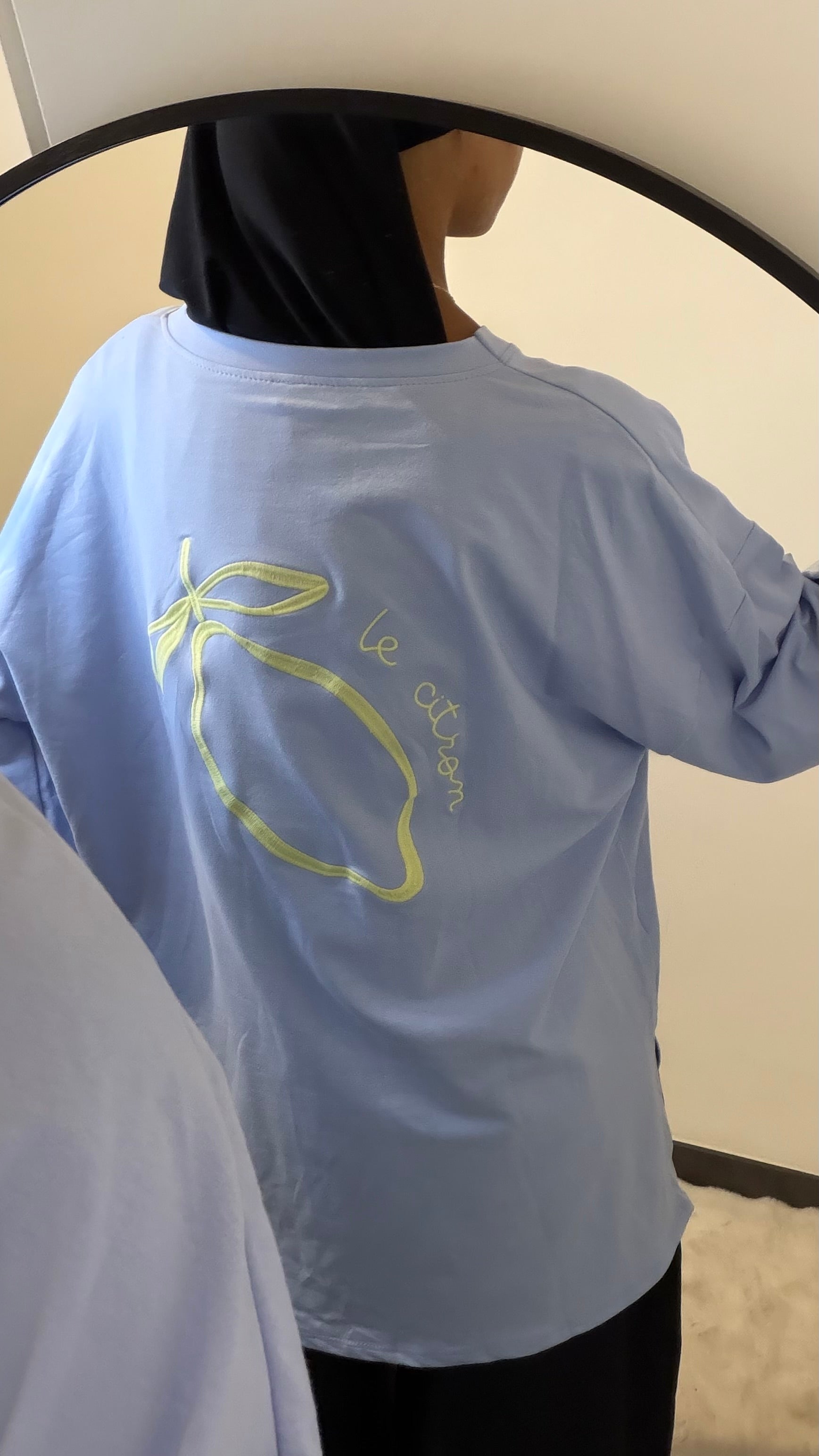 T shirt citron