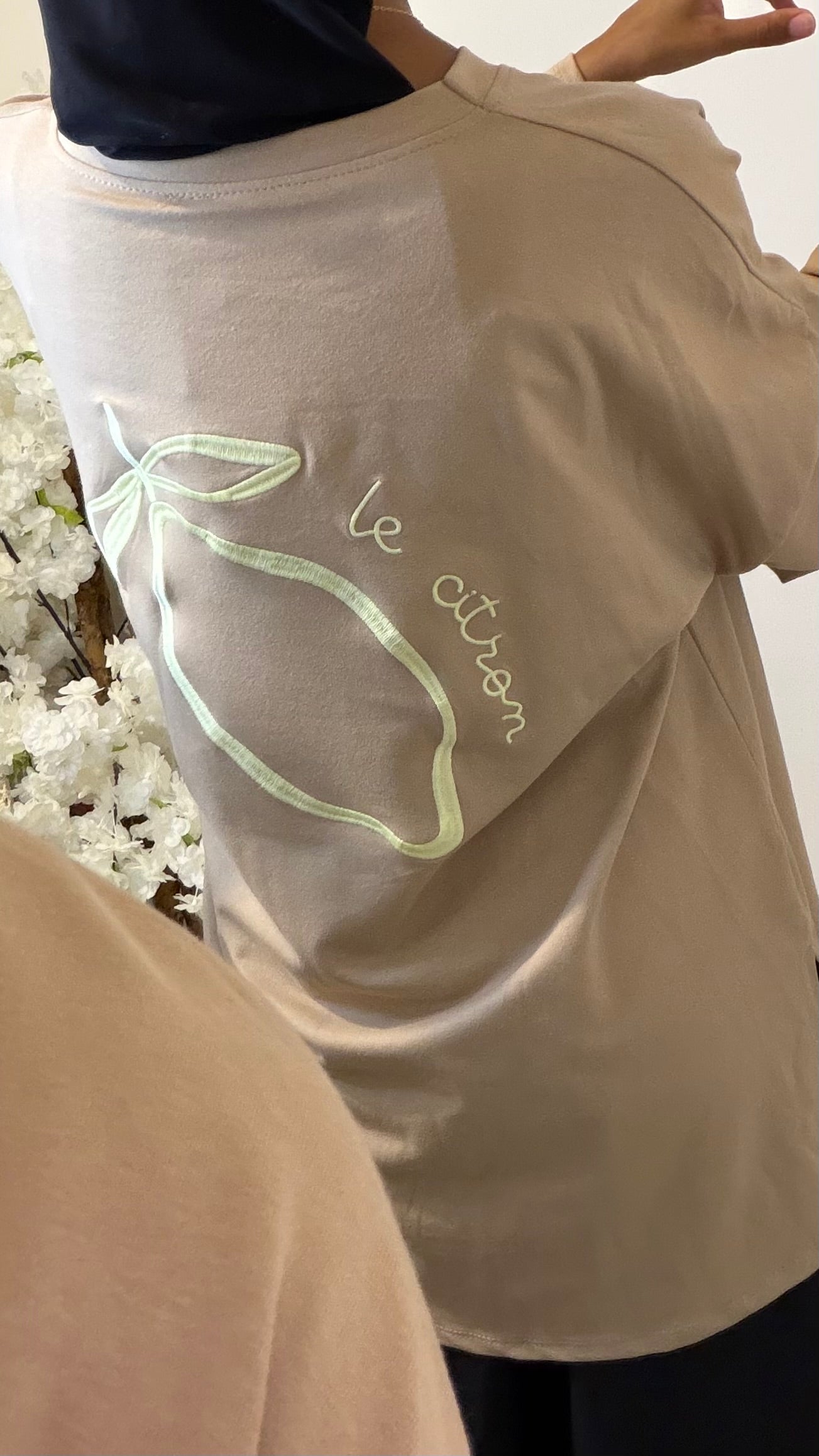 T shirt citron
