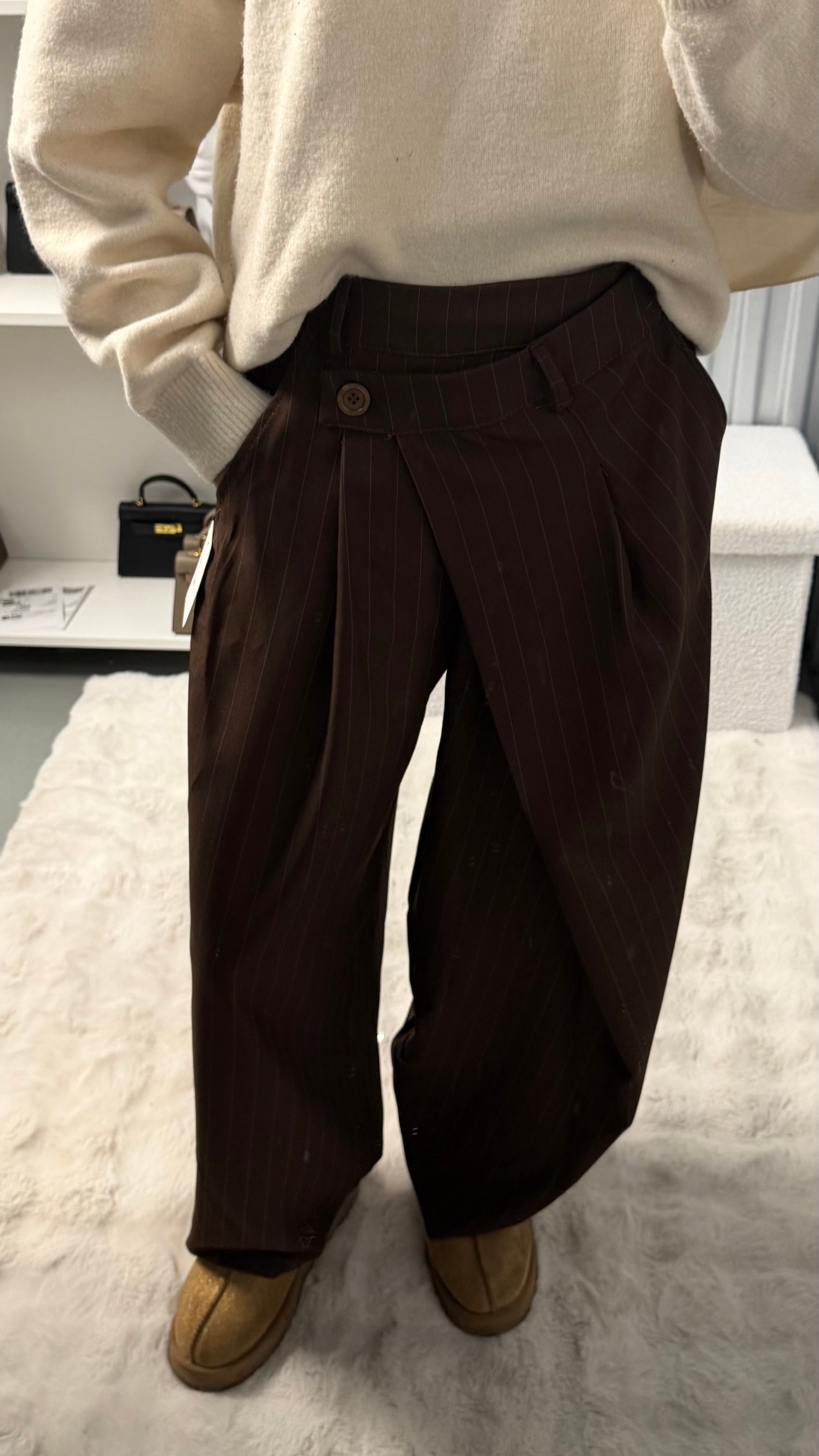 Pantalon effet ballon