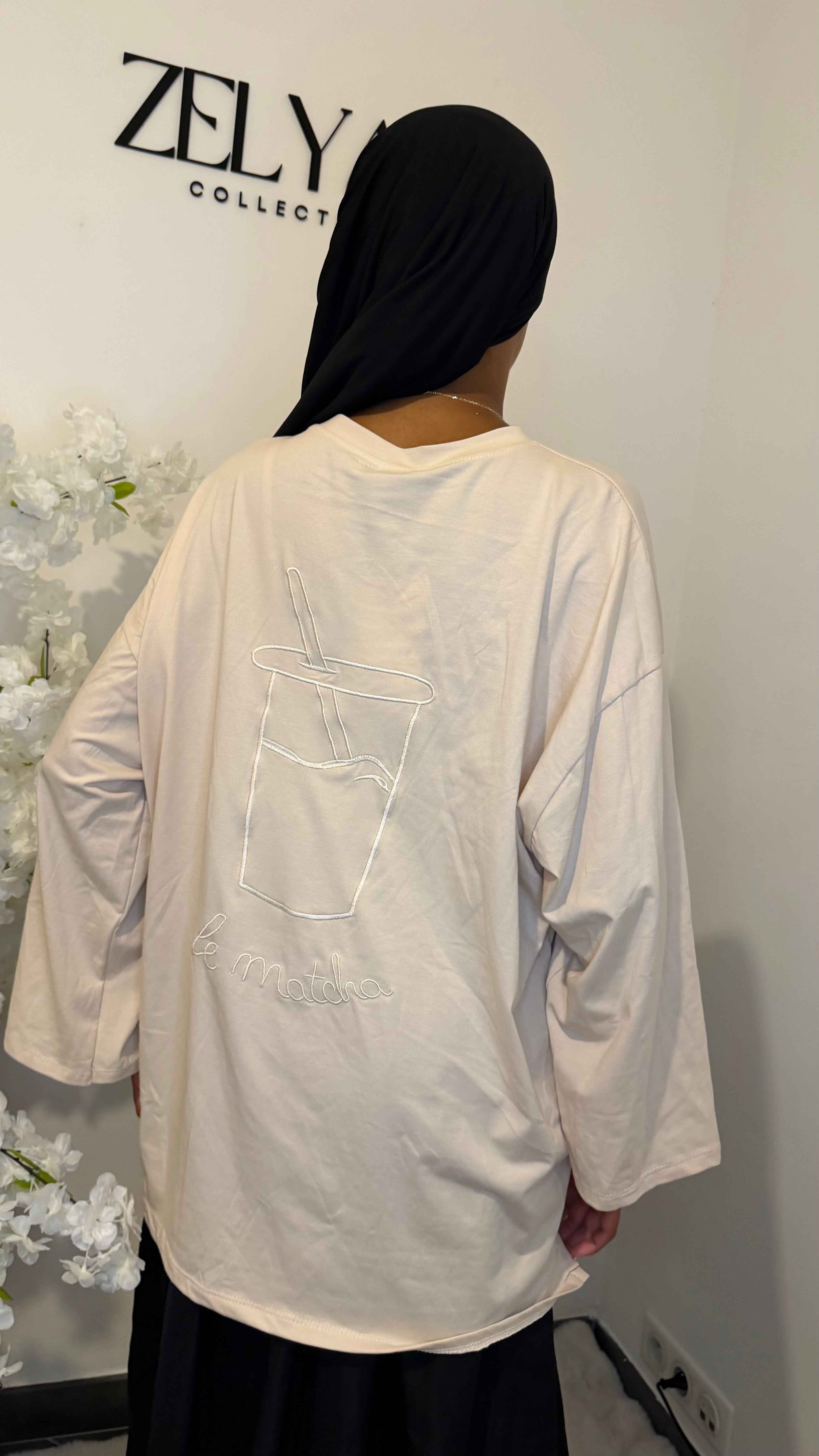 T shirt matcha