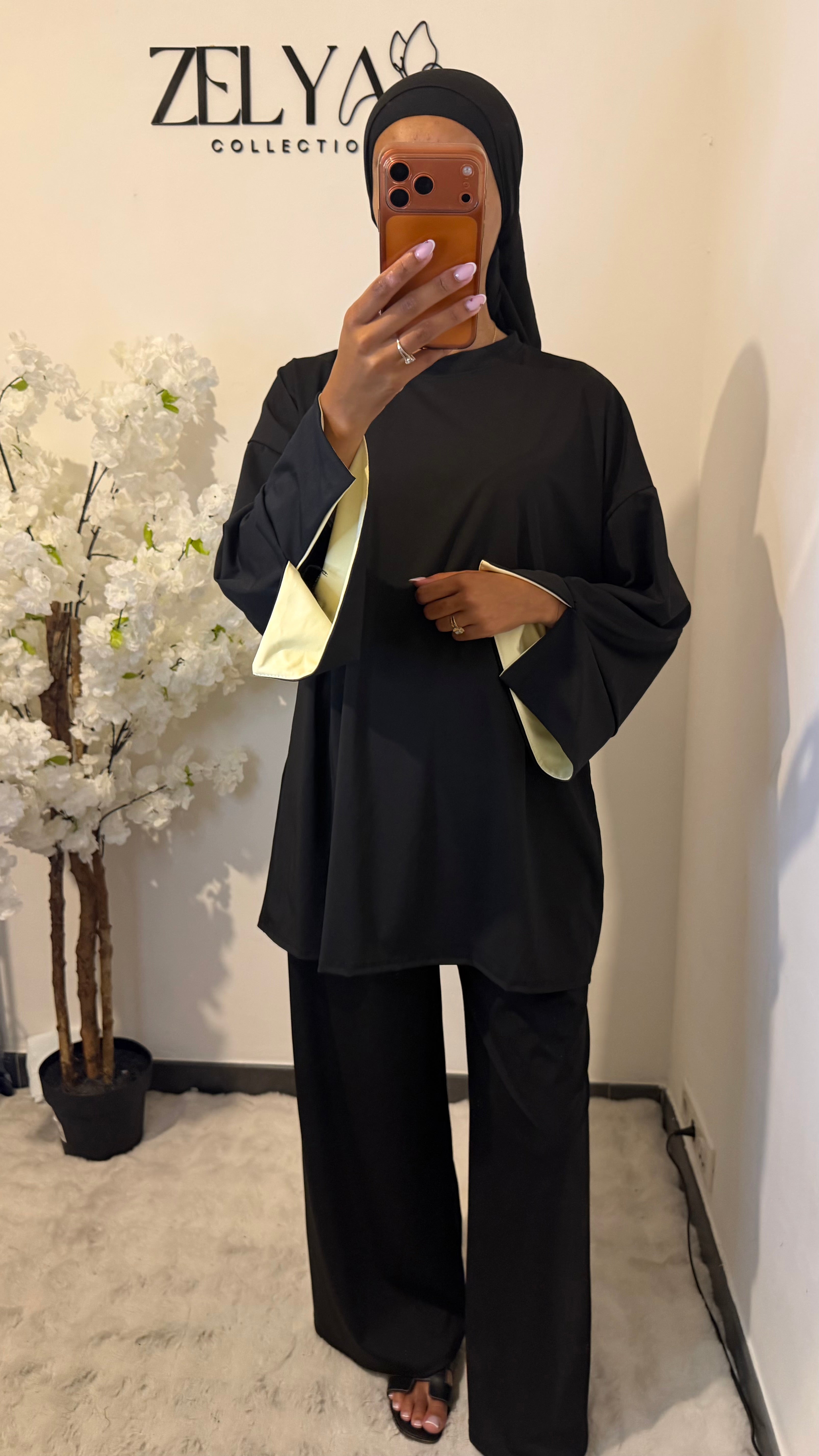 Burkini manches réversibles